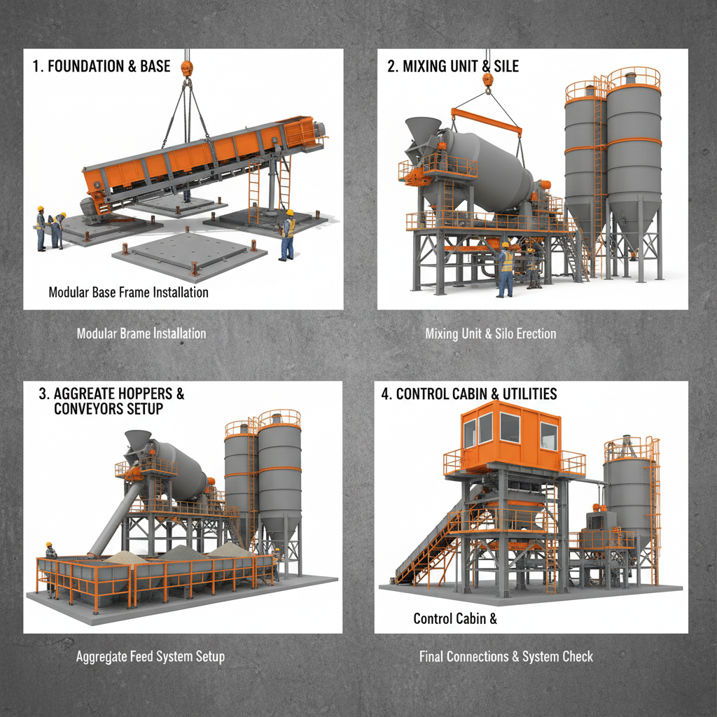 Fast Assemble Concrete Plant Manufacturer