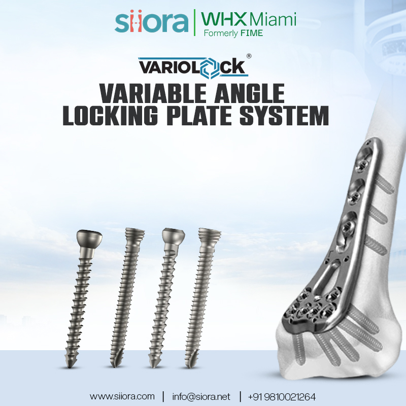 VARIOLOCK Variable Angle Locking Plate System siora surgicals