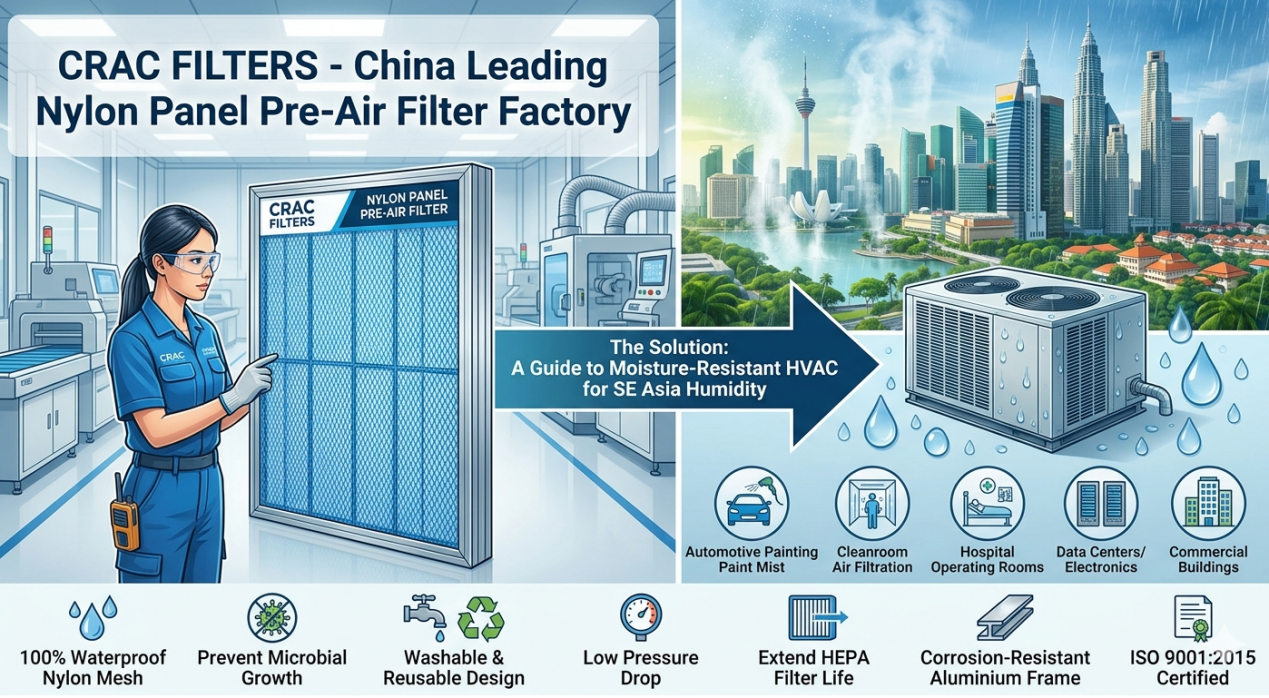 Solutions from a China Leading Nylon Panel Pre-Air Filter factory for SE Asia Humidity