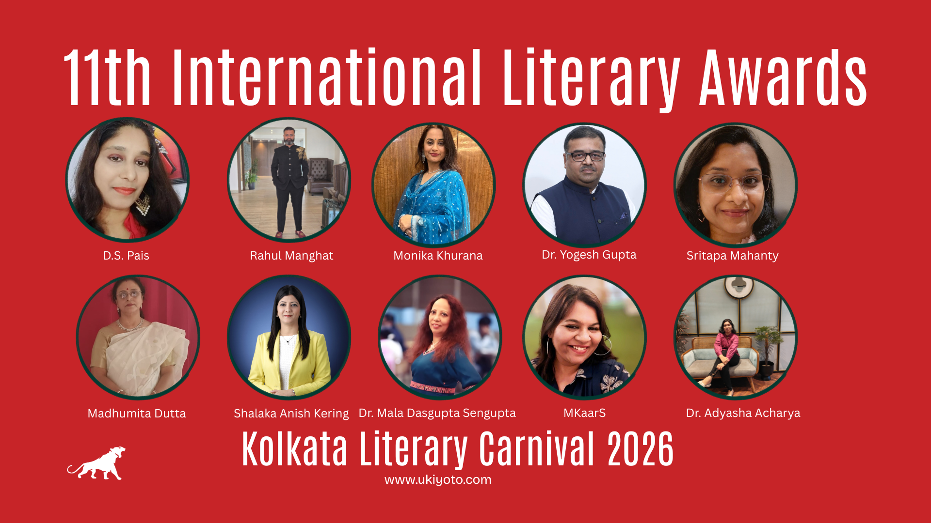 11th International Literary Awards 2026