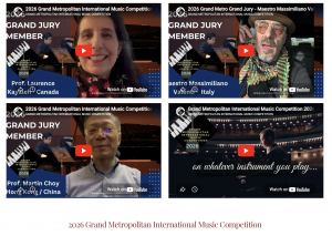 Grand Metropolitan International Music Competition Logo