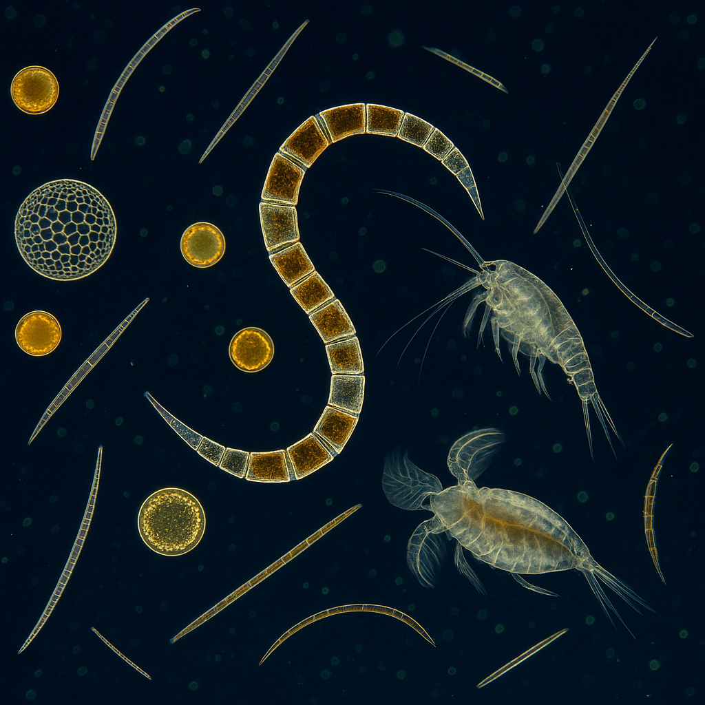 Marine life illustration