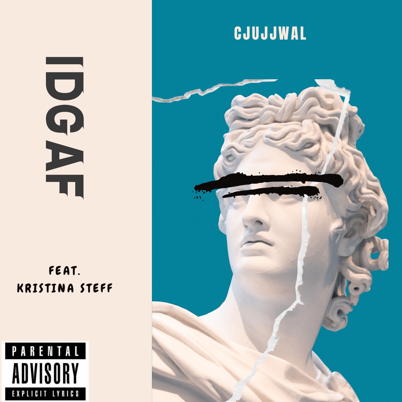 CjUjjwals latest single IDGAF featuring Kristina Steff