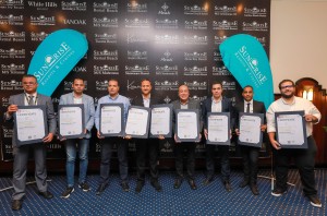 Sunrise CEO with Cristal Team