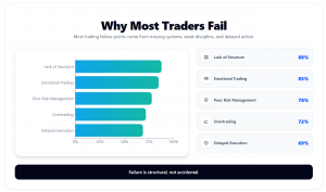 These factors collectively create an environment where failure is not incidental, but structural