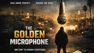 Photo: GC Films The Golden Microphone proof of concept art.
