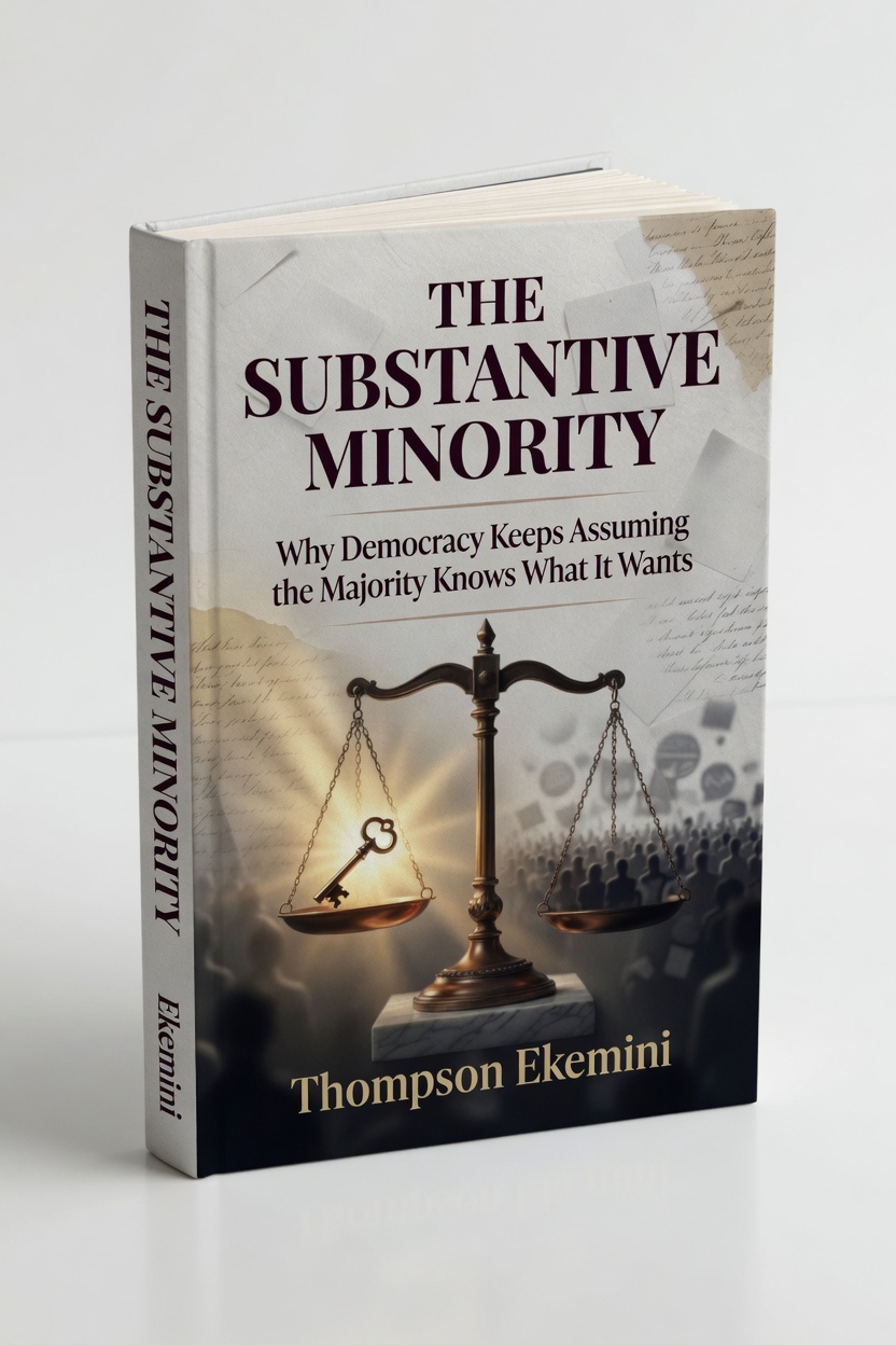 “The Substantive Minority” – New Book Exposes Why Narrow Majorities Keep Failing Democracy
