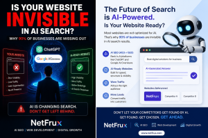 Is Your Website Invisible in AI Search- NetFrux Reveals Why