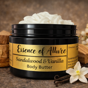 Sandalwood & Vanilla Body Butter for Hydration