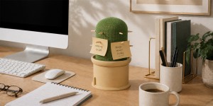 TACTO placed in a modern workspace with sculptural presence