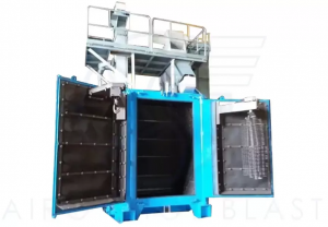hanger shot blasting machine