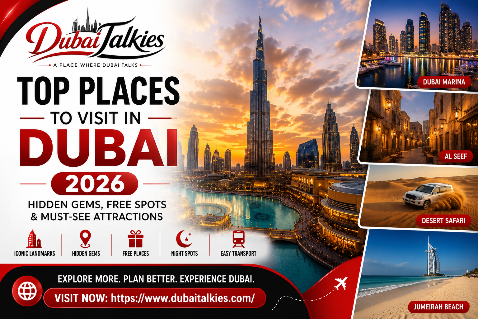 DubaiTalkies Launches 2026 Dubai Travel Guide with Hidden Gems and Smart Insights