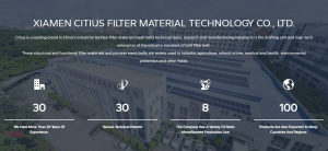 Xiamen Citius Filter Media Technology Incorporated Company