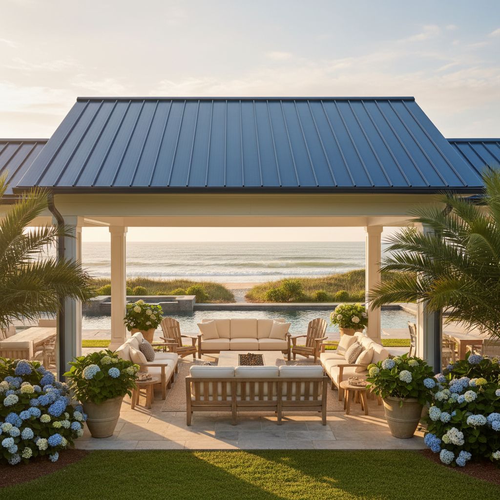 Metal Roofs in Saint Simons Ga