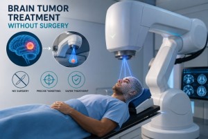 brain tumor treatment without surgery