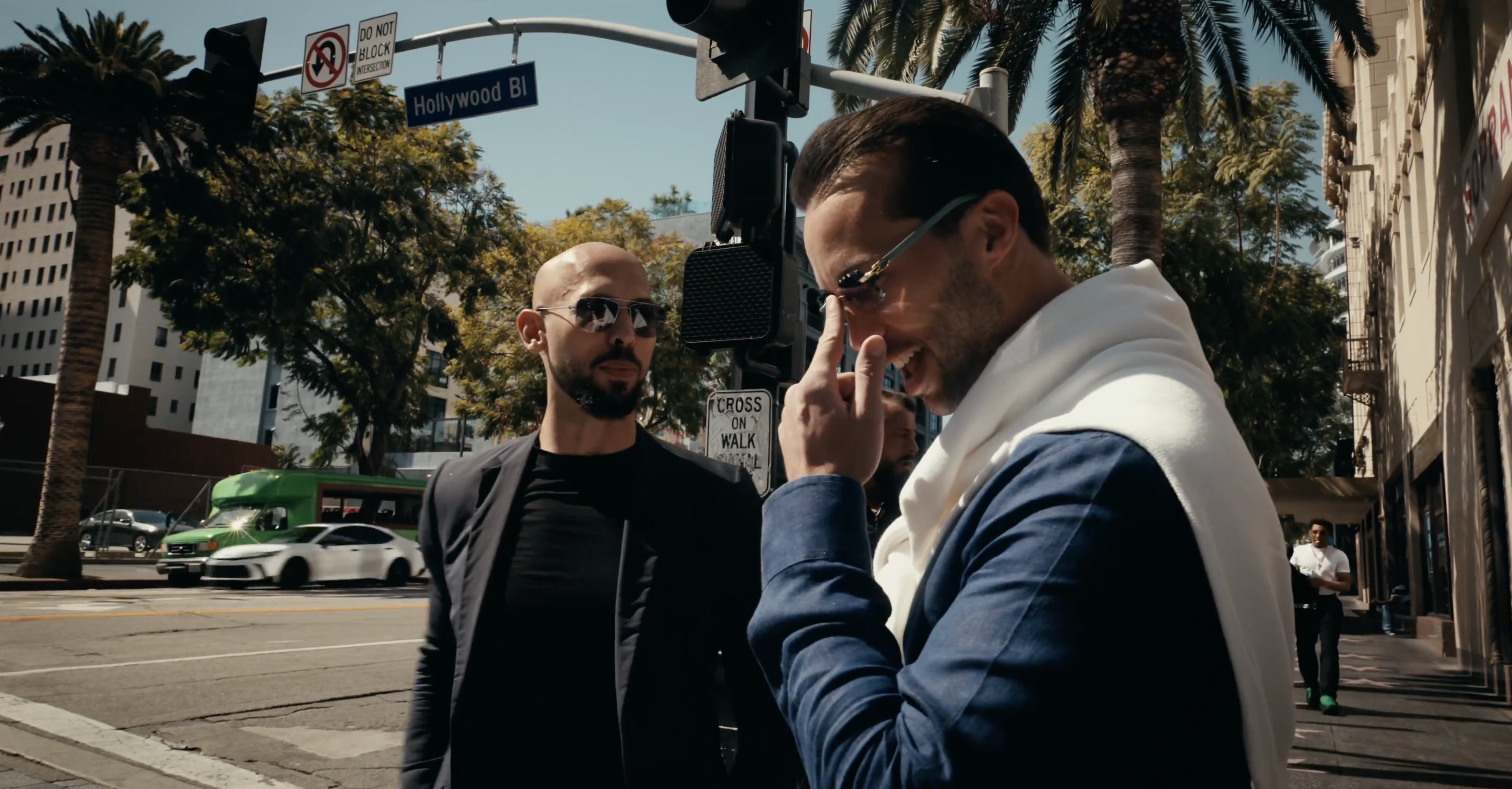 Andrew and Tristan Tate in Beverly Hills