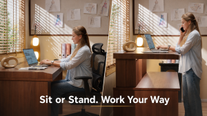 Clodesk Sit-Stand Workstation