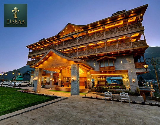 Tiaraa Crafts Luxury 5Star Stays in Manali