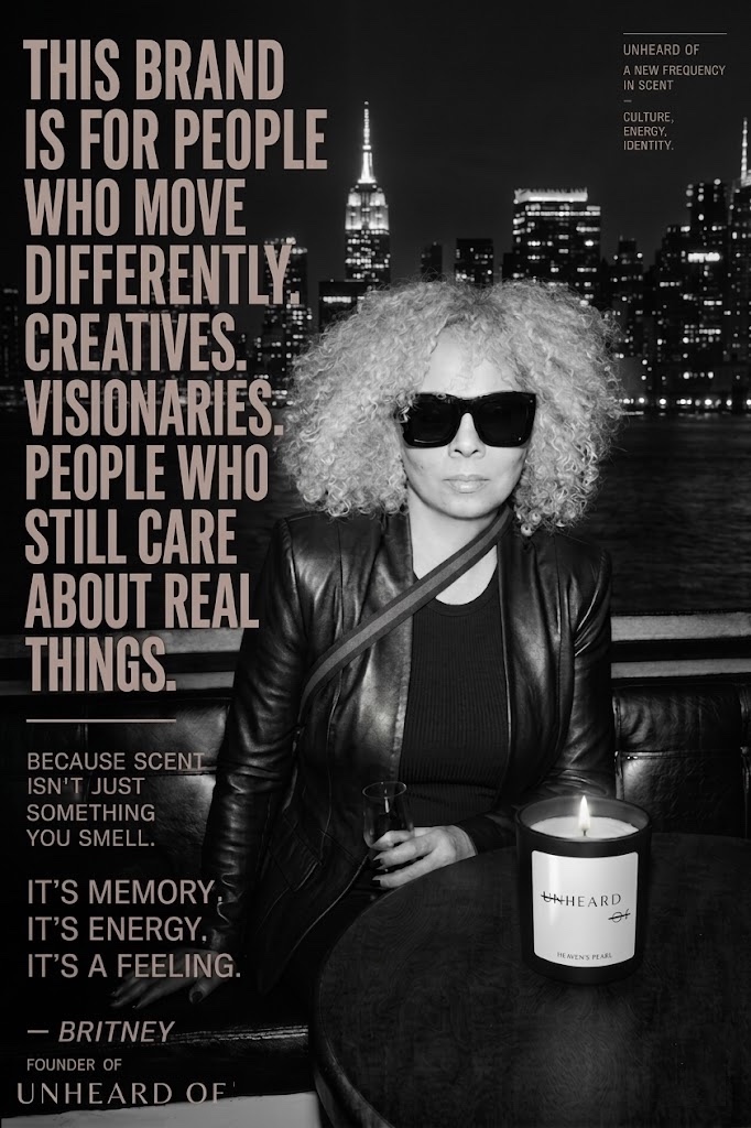 Britney Ferguson Founder of Unheard Of Candles