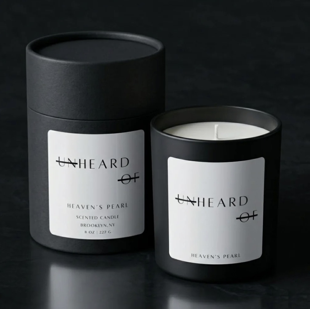 UNHEARD OF CANDLES HEAVEN S PEARL SET