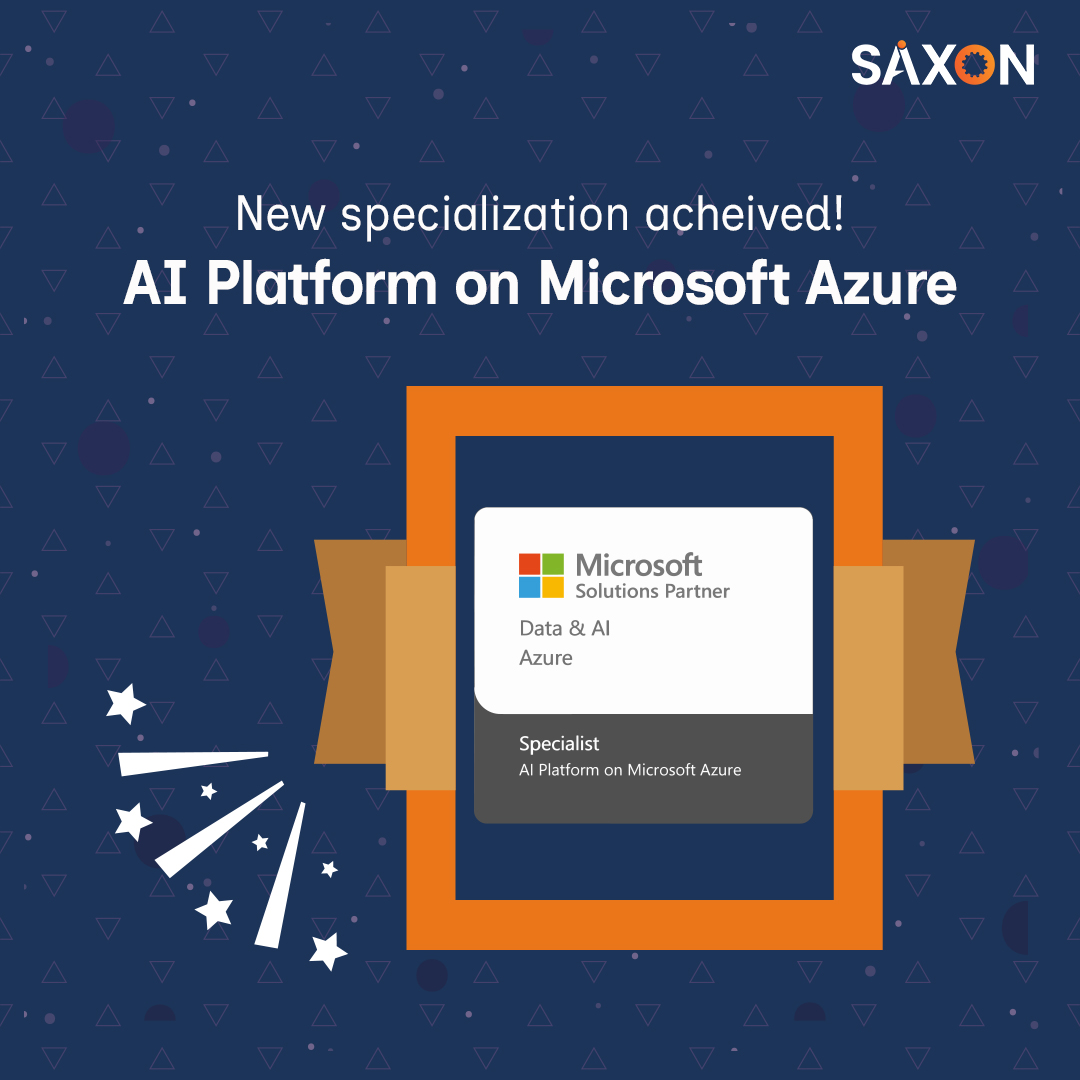 Saxon AI achieves Microsoft AI Platform on Azure Specialization