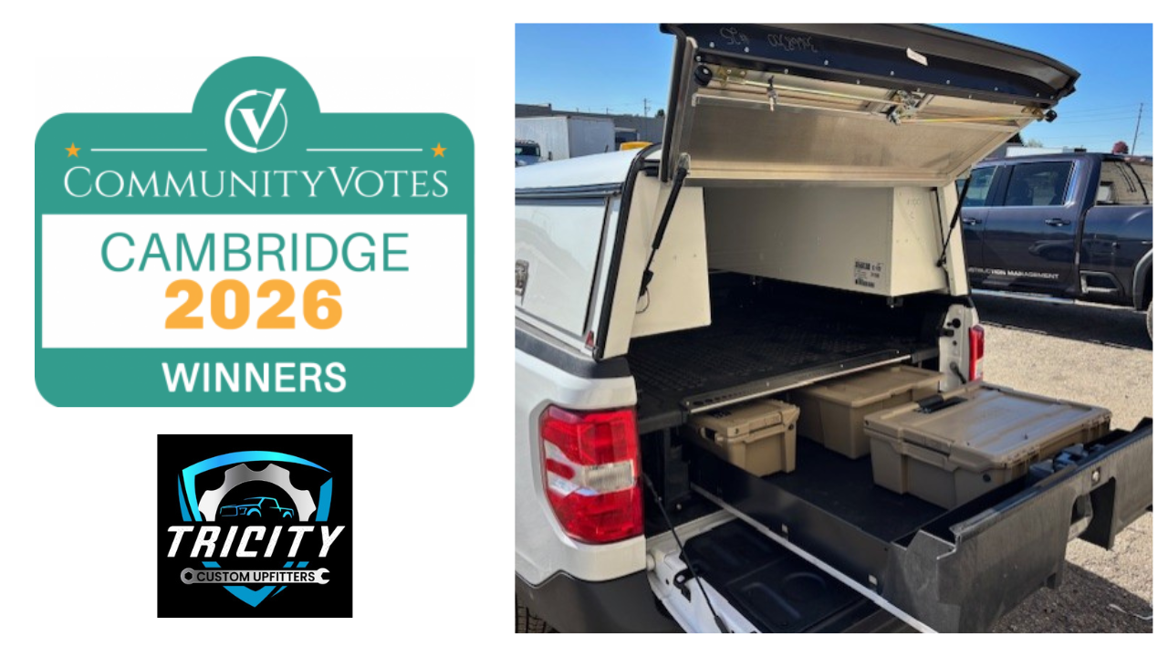 TriCity Custom Upfitters win Cambridge CommunityVotes Awards