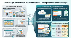 Google Review Widget for Displaying 5 Star Reviews on Your Website