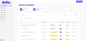 draftss dashboard