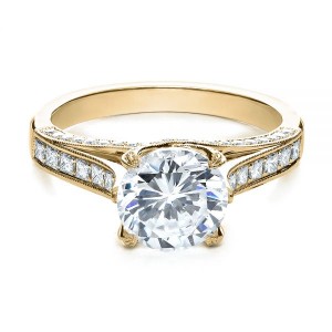 Princess Cut Diamond Engagement Ring 2 Carat