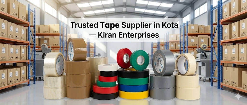 Leading Adhesive Tape Supplier in Kota Supporting Industrial and Commercial Packaging Businesses