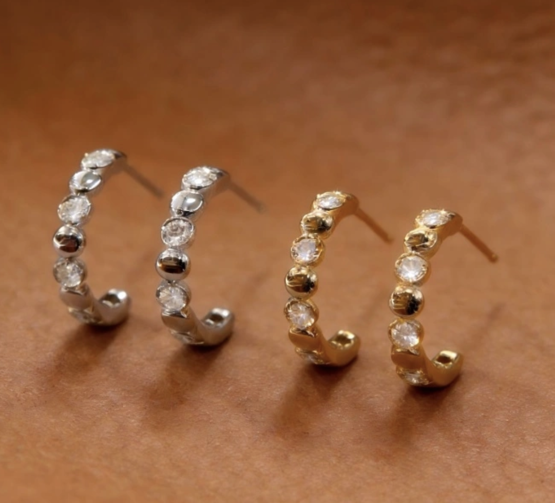 High Quality Lab Grown Diamond Earrings