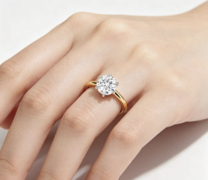 Lab Created Diamond Engagement Rings