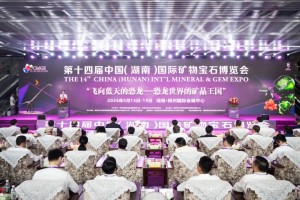 The 14th China (Hunan) International Mineral & Gem Expo Opens