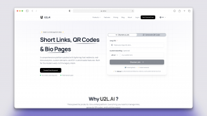 Welcome U2L AI Homepage