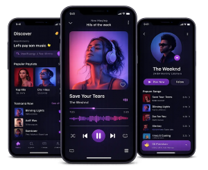 music streaming app development company