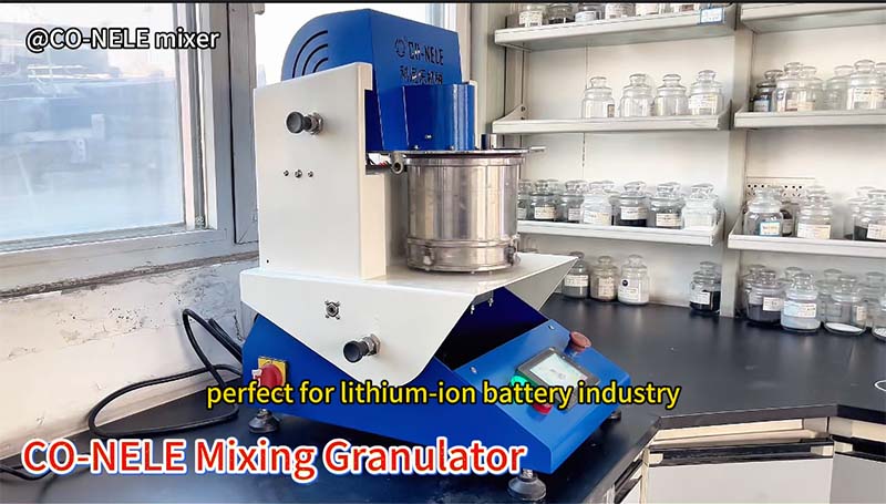 CO-NELE Lithium Carbonate Pelletizer |12 Minute Granulation Cycle