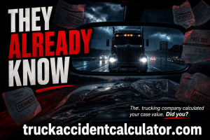 Don t Talk to the Adjuster First Try This Truck Accident Calculator