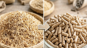High Quality Rice Husk Pellet