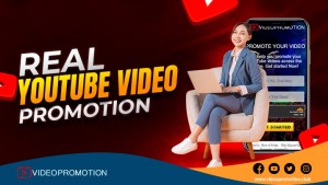 real YouTube video promotion