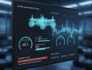BMS hardware supports both centralized fleet scheduling interfaces and field level maintenance workf