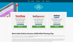 Best India Online Casinos