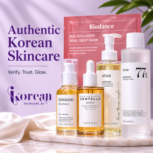 Authentic Korean skincare sourced from Seoul and delivered across UAE & GCC.