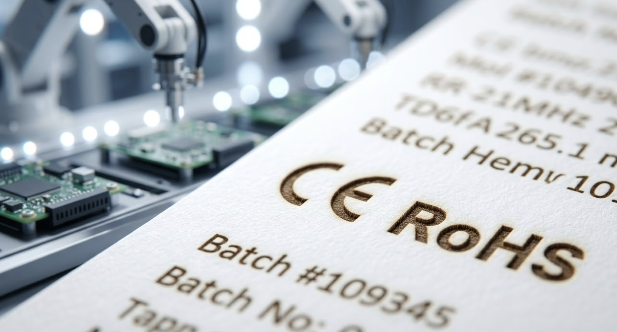the presence of CE and RoHS certifications the presence of CE and RoHS certifications