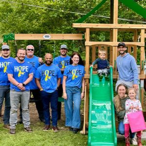 Teasdale Cares Playset Reveal Cincinnati Teasdale Cares Playset Reveal Cincinnati