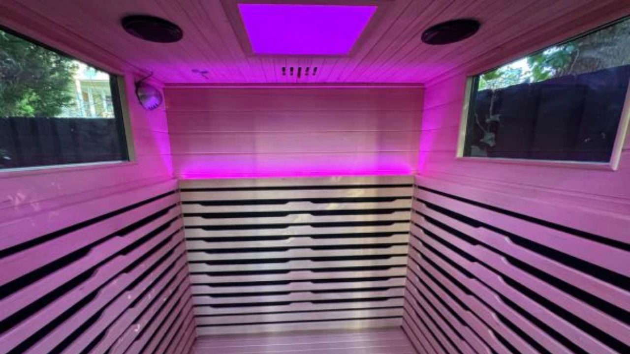 innerlight sauna outdoor sauna interiors innerlight sauna outdoor sauna interiors