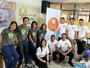 Solaire Cares and the LOLA Foundation conduct an outreach program for the children of San Agustin