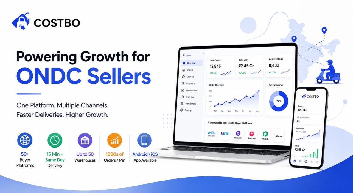 Costbo ONDC seller platform Powering Growth