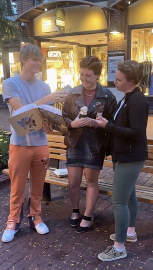 Will Purvis Creating Social Media Content in Downtown Boulder