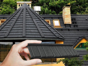 stone coated metal roof tile
