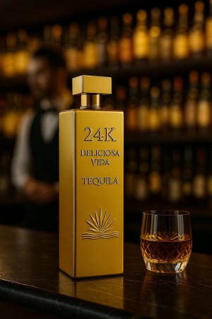 Gold, Rose Gold, & Silver refined to perfection. Photo Credit: 24 K Tequila